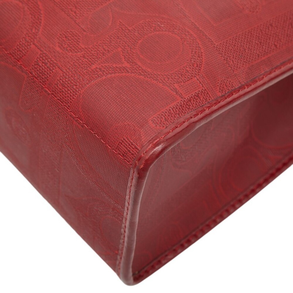 CHRISTIAN DIOR Red Leather Trotter Shoulder Bag - Picture 6 of 15